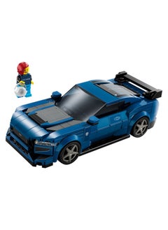 LEGO Speed Champions Ford Mustang Dark Horse Sports Car Toy Vehicle for 9 Plus Year Old Boys & Girls, Buildable Model Set with Driver Minifigure, Kids' Bedroom Decoration, Birthday Gift Idea 76920 (344 pieces)  - Image 4