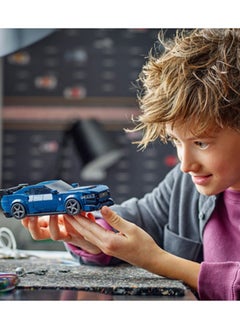 LEGO Speed Champions Ford Mustang Dark Horse Sports Car Toy Vehicle for 9 Plus Year Old Boys & Girls, Buildable Model Set with Driver Minifigure, Kids' Bedroom Decoration, Birthday Gift Idea 76920 (344 pieces)  - Image 5