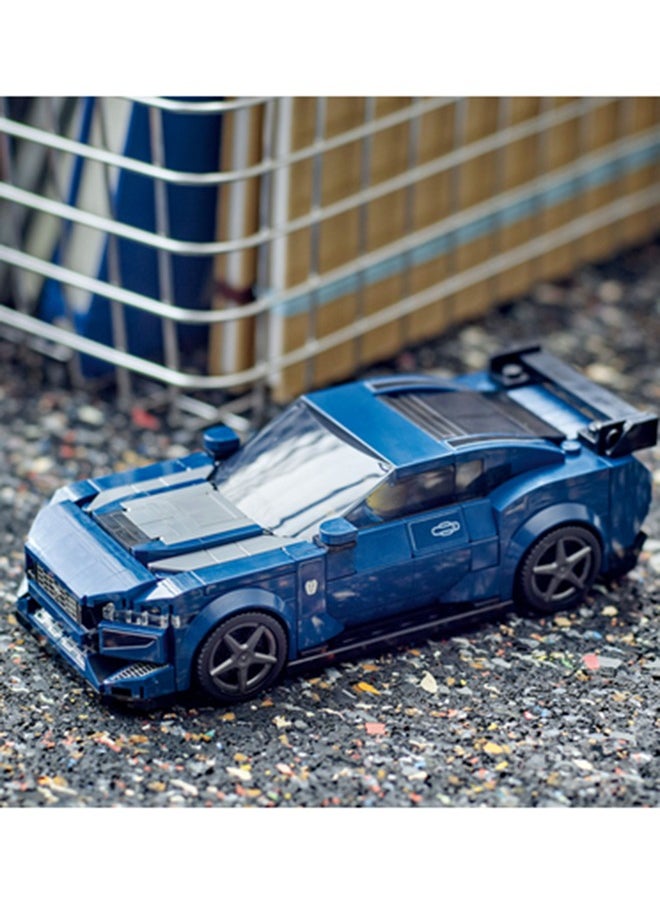 LEGO - Speed Champions Ford Mustang Dark Horse Sports Car Toy Vehicle for 9 Plus Year Old Boys & Girls, Buildable Model Set with Driver Minifigure, Kids' Bedroom Decoration, Birthday Gift Idea 76920 (344 pieces) - Image 1
