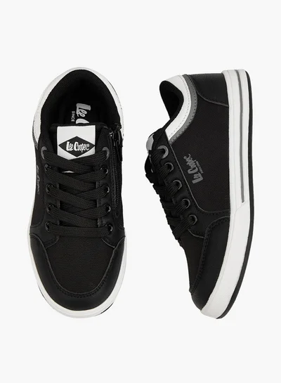 Lee Cooper Boys' Panelled Lace-Up Sneakers