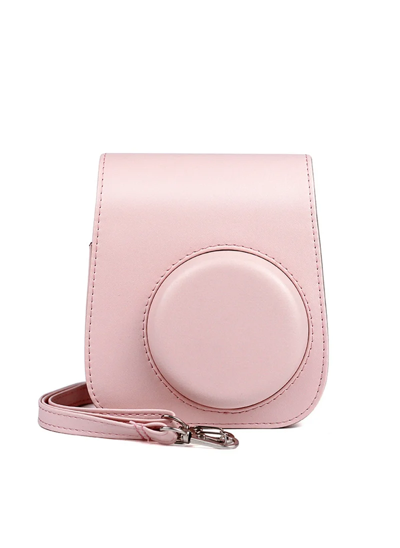Sharpdo Portable Instant Camera Case, Compatible with Fujifilm Instax Mini 11 Instant Camera, with Accessory Pouch and Adjustable Shoulder Strap