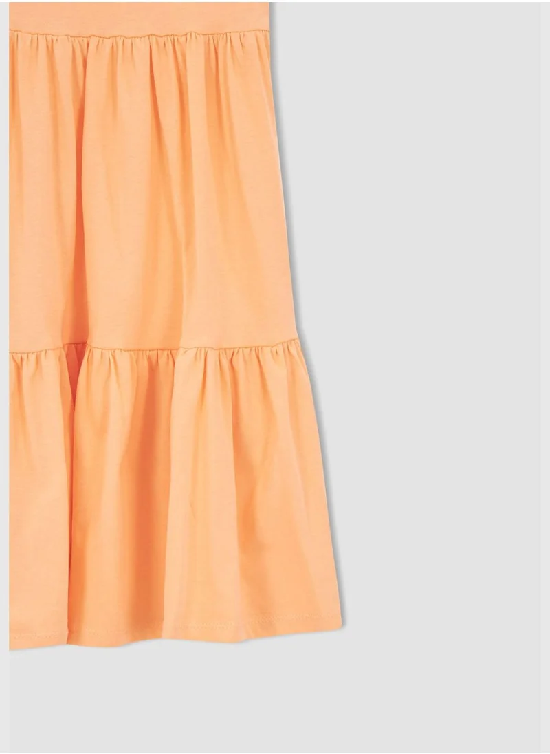 ديفاكتو Regular Fit Sleeveless Midi Dress