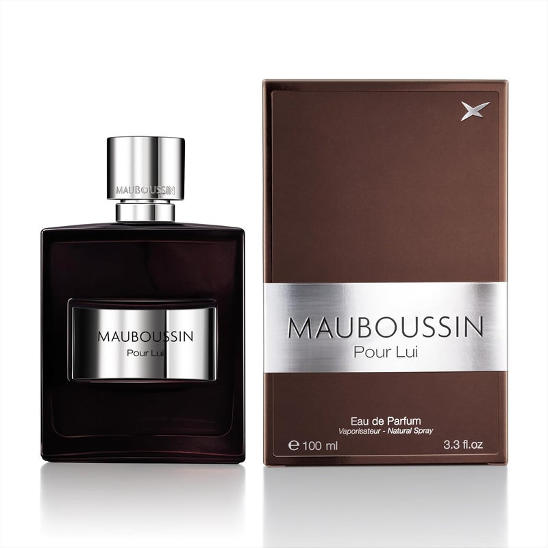 Mauboussin Pour Lui 100ml 33 Fl Oz Eau de Parfum for Men Fern Modern Scents