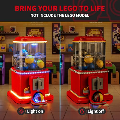 BRIKSMAX طقم إضاءة BRIKSMAX لليغو 21358 ماكينة البيع إضاءة LED متوافقة مع مجموعة بناء أفكار ليغو لا تشمل مجموعة ليغو - Image 5