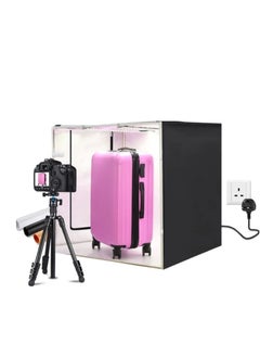 PROMAGE Promage 80cm Portable Studio Box with 80W 9050LM White LED & 3 Color Backdrops (5080UK)  - Image 1