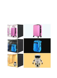 PROMAGE Promage 80cm Portable Studio Box with 80W 9050LM White LED & 3 Color Backdrops (5080UK)  - Image 2