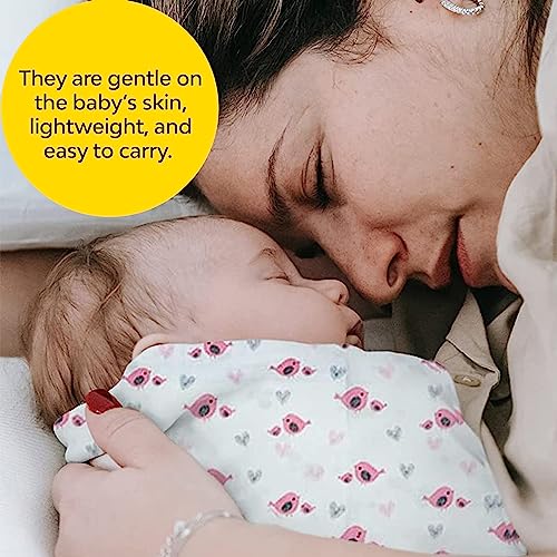 MY NEWBORN by 10 CLUB 100% Organic Muslin Swaddle for New Born Baby | Set of 2 | Baby Swaddle Wrap for New Born | Baby Towel | Baby Wrapper | Soft Cotton | Baby Shower Gift - Image 5