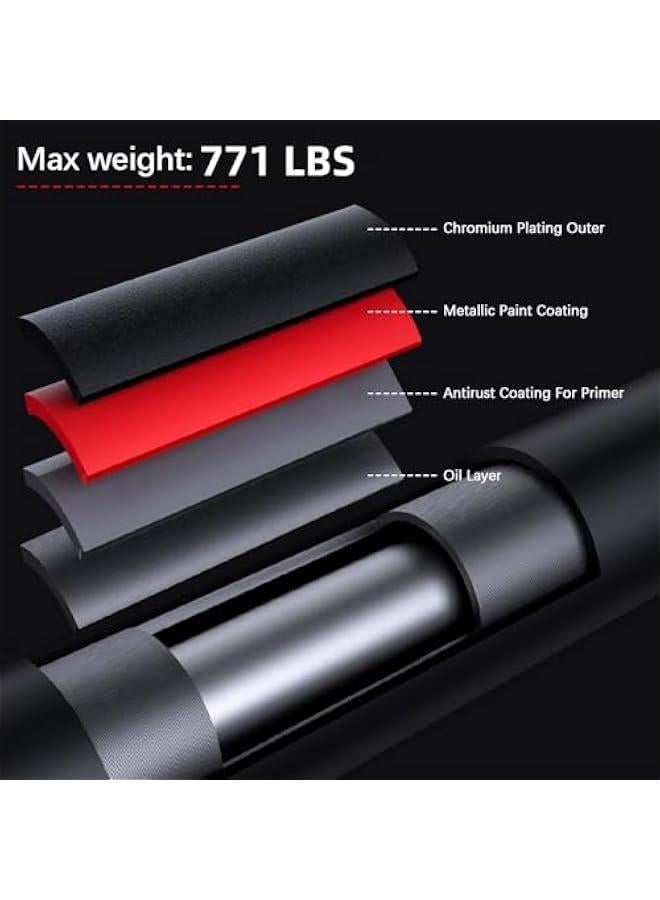 هوكور قضيب سحب من توريسيك بدون براغي للمدخل وصالة الالعاب الرياضية المنزلية قابل للتعديل على الابواب بعرض 35.4-51.2 انش مع بساط كبير مضاد للانزلاق وقفل امان، اقصى دعم حتى 750 باوند - Image 5