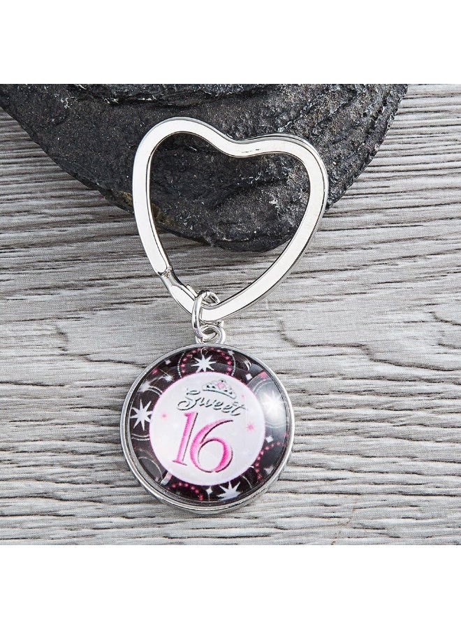 Infinity Collection Sweet 16 Keychain - Sweet Sixteen Gift for Girls - Image 4