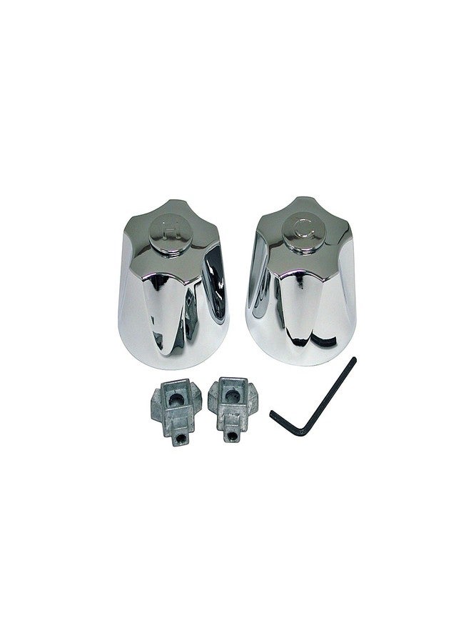 Danco 80842 Universal Medium Canopy Handles, Chrome - Image 1