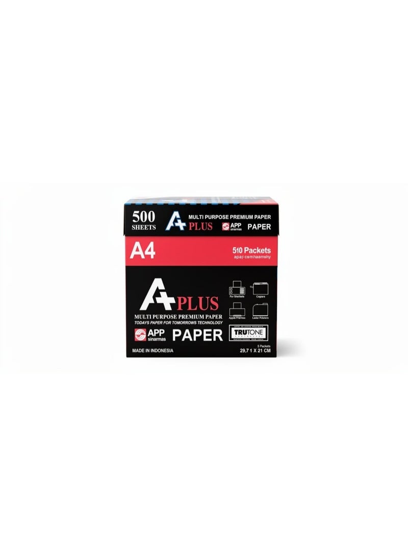 A Plus A4 Photocopy Paper Ream - 500 Sheets, 80 GSM - Image 2