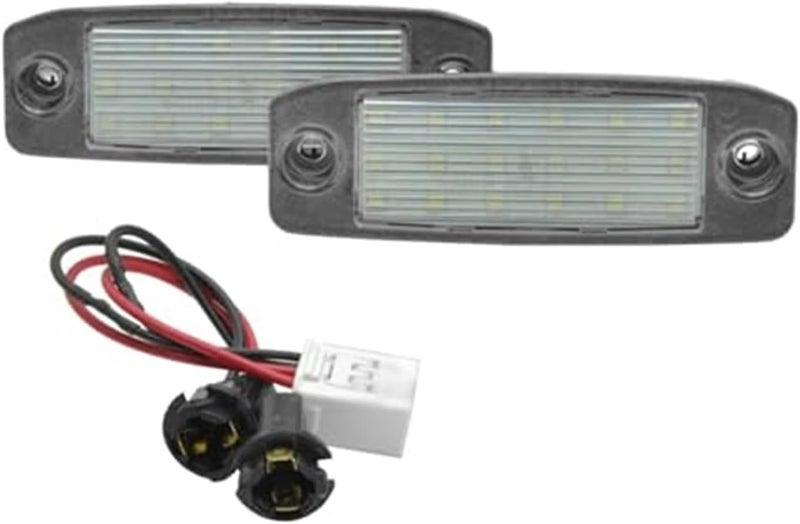 DEMULAX 2Pcs White License Plate Light for Kia and Hyundai - Image 2