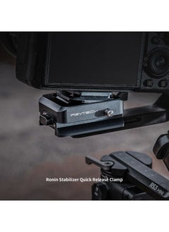 PGYTECH Camera Quick Release Plate with Clamp for DJI Ronin Stabiliser, Arca Swiss Quick Release Plate Compatible with DJI RS3 Mini/DJI RS 3 Pro/RS 3/RS 2/DJI RSC 2  - Image 2