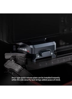 PGYTECH Camera Quick Release Plate with Clamp for DJI Ronin Stabiliser, Arca Swiss Quick Release Plate Compatible with DJI RS3 Mini/DJI RS 3 Pro/RS 3/RS 2/DJI RSC 2  - Image 3