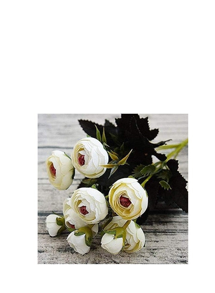 White flower bouquet with elegant and luxurious design for home decor - Image 1