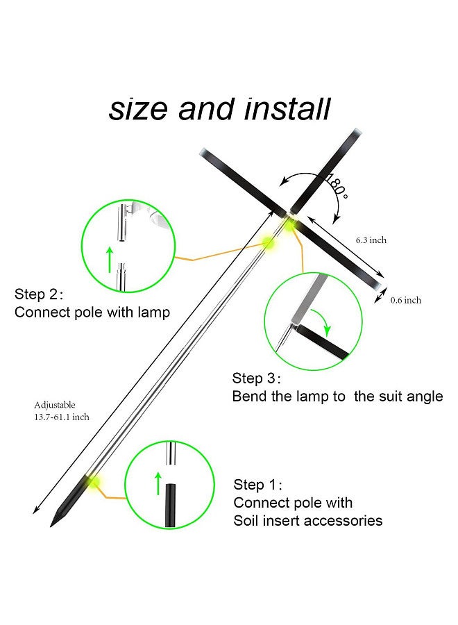 Generic Plant Grow Light Floor Lamp Floor Model Full Spectrum Sunlight Large Potted Plant Fill Light 3/9/12 Hours Timing 10 Levels Dimming  - Image 3