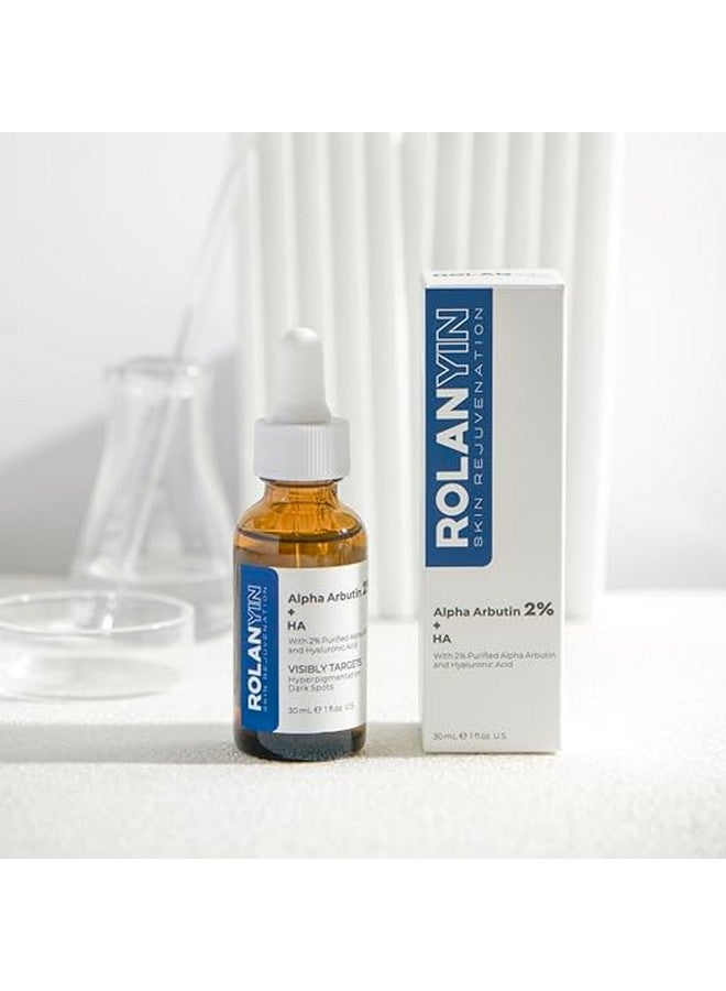 رولانين سيروم الوجه ROLANYIN Alpha Arbutin 2% + HA يقلل من البقع الداكنة ويوحد لون البشرة ويرطب بعمق ويقاوم الشيخوخة ويصلح البشرة ويحسن ملمسها - Image 5