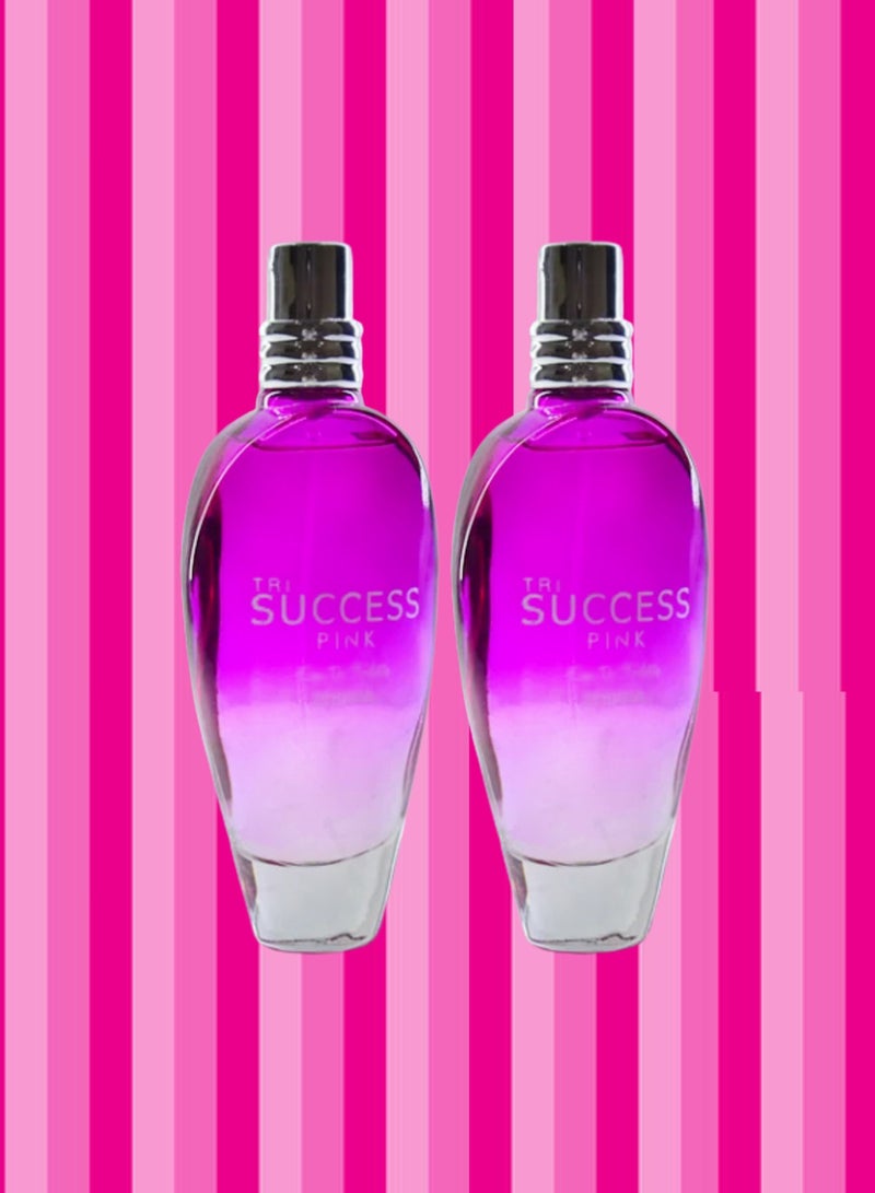 TRI 2 Pieces Success Pink 100 Ml EDT - Image 1