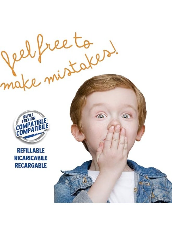 كاريوكا أقلام كاريوكا أوبس القابلة للمسح، لون أسود، 12 قطعة في العبوة - Image 3