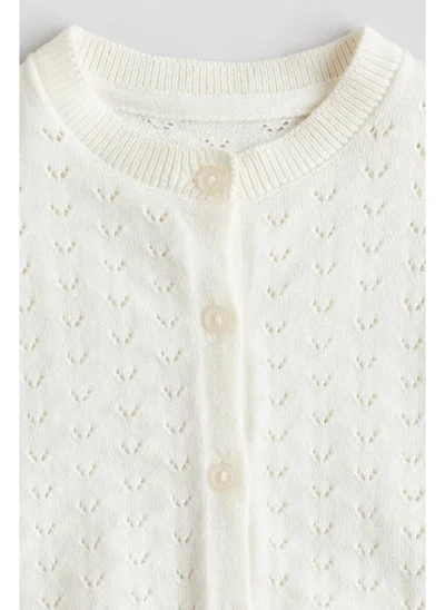 H&M Pointelle-knit cardigan
