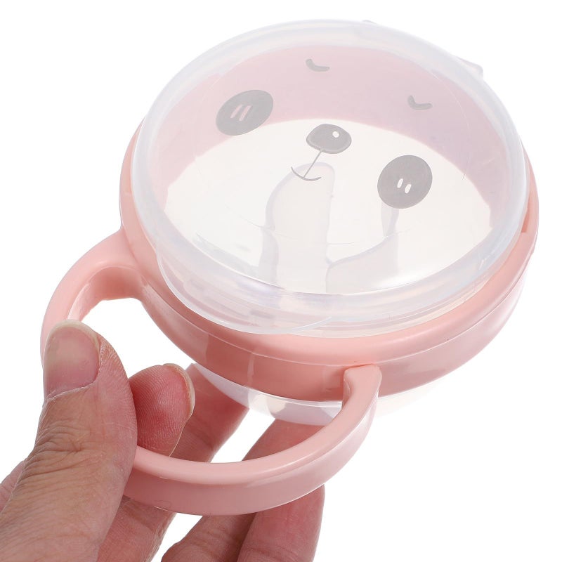 Pink Portable Pacifier Case with Hook for Hygiene and On the Go Use - Image 5