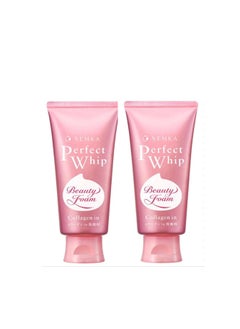 Senka Senka Perfect Whip Collagen in Facial Wash120g ,Pack of 2  - Image 1