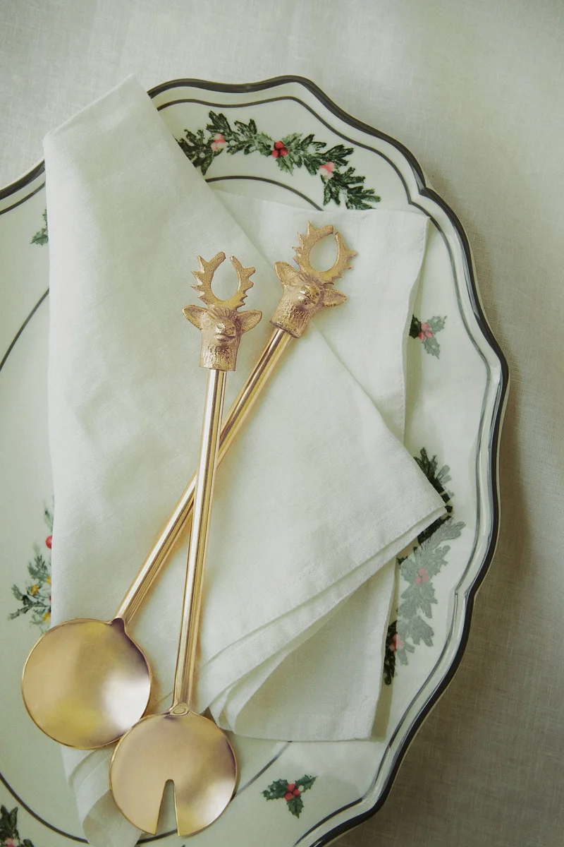اتش اند ام Metal Salad Servers