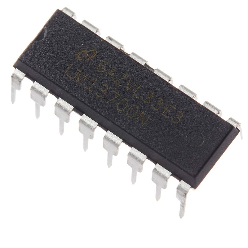 Bridgold 5 قطع LM13700N مضخمات نقل العمليات المزدوجة مع ثنائيات خطية ومخازن، DIP16. - Image 4
