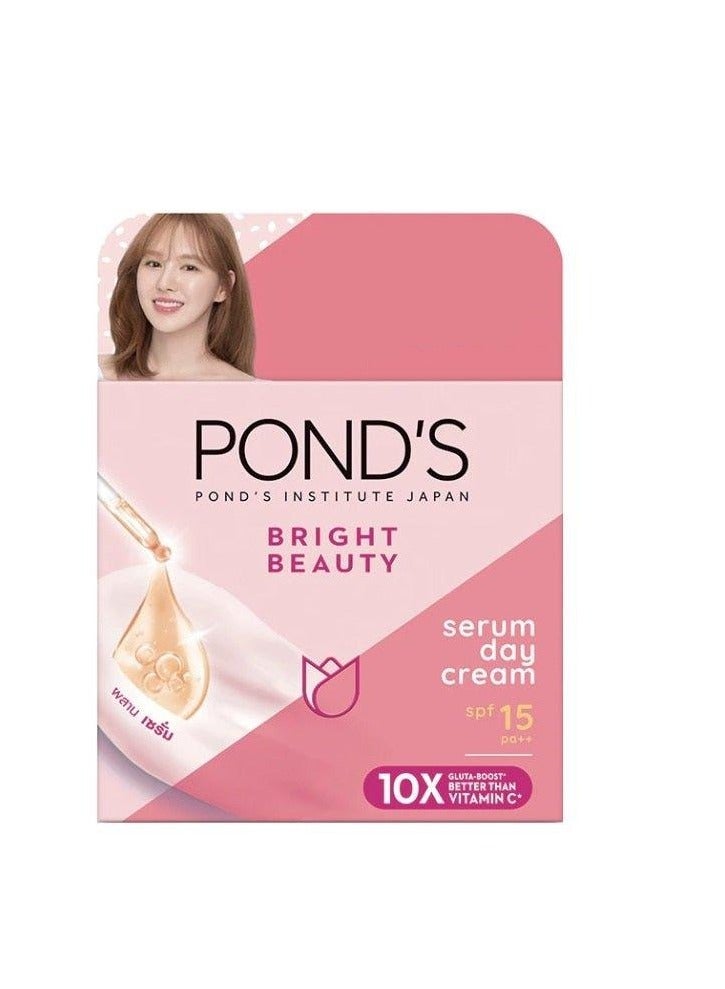 PONDS Bright Beauty Serum Day Cream SPF 15 PA++ | 50g - Image 1
