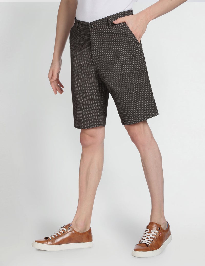 Arrow Autoflex Geometric Print Twill Shorts - Image 5