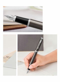 Y&D 1 Pack Fountain Pen, Dark Espresso, Medium Nib with Gift Box  - Image 2
