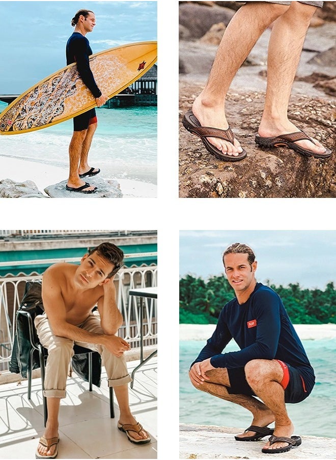 ShebSheb - Flip-Flops for men  Comfort Thong Sandals for Outdoor beach - Image 1