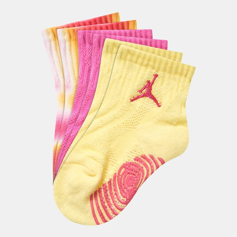 Nike Kids' Air Gripper Ankle Socks (3 Pairs)
