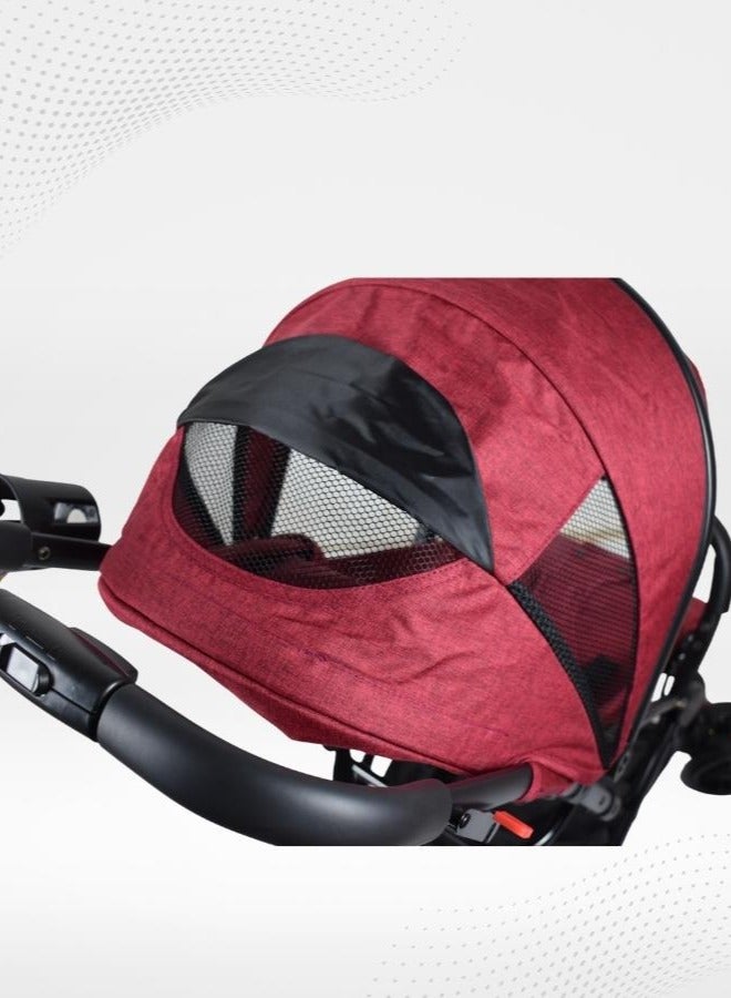 Baby Stroller Suitable For Newborn Folding And Easy To Carry, Assorted - Image 3