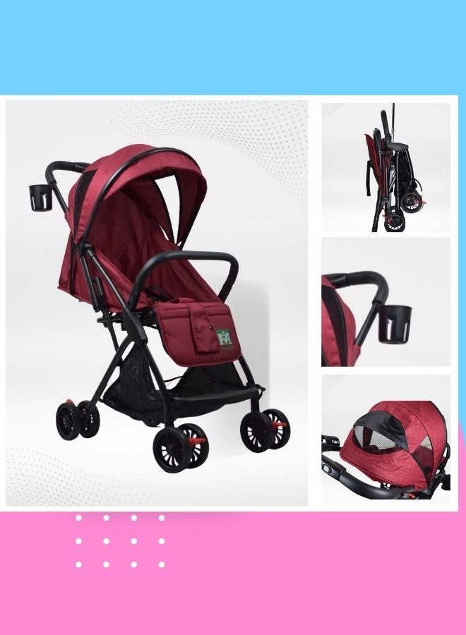 Baby Stroller Suitable For Newborn Folding And Easy To Carry, Assorted - Image 2