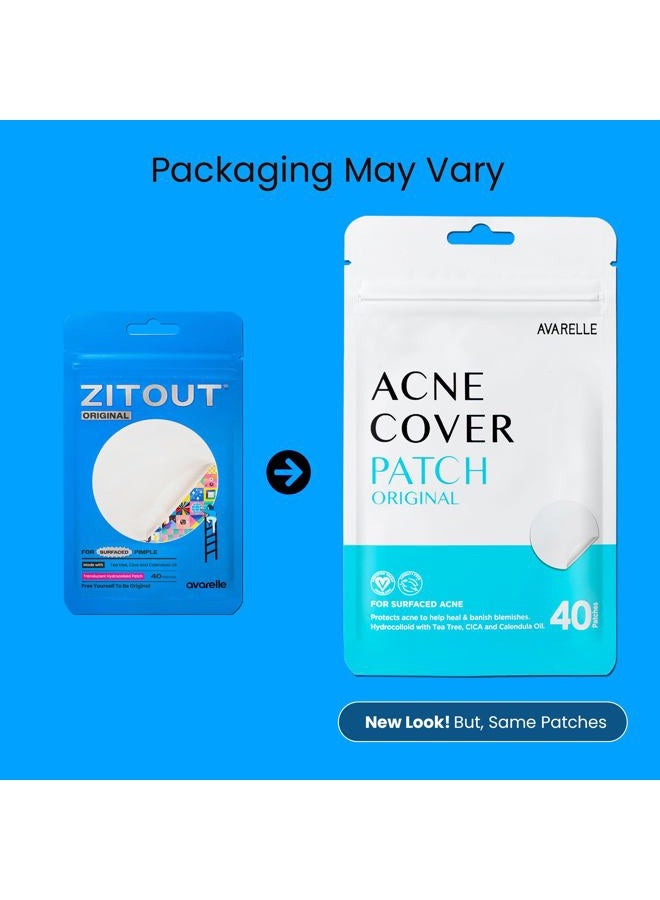 AVARELLE Acne Cover Patches, FSA HSA Eligible Hydrocolloid Pimple Patches for Face with Tea Tree Oil, Korean Skincare Zit Patches for Face | FSA HSA Store Eligible Items | Vegan, Cruelty-free - Image 5