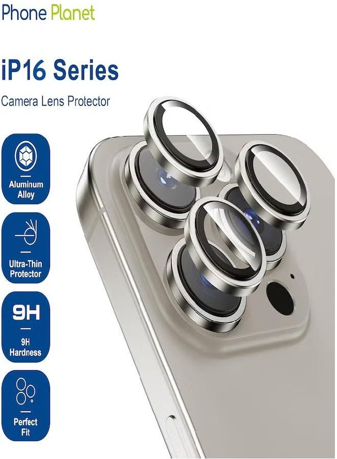 Phone Planet Reliable protection and transparency for iPhone 16 Pro Max / 16 Pro camera: tempered glass protection cover - Image 1