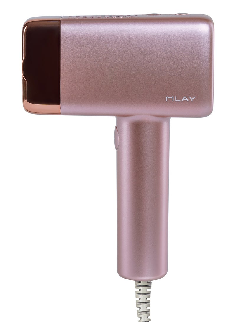 MLAY T14 Pro Rose Gold With Smart AI Skin Sensor | ICE Cooling Touch | Replaceable Lamp Heads | FDA, ISO & NILES Certified | 24-Month Warranty | Ultra-Fast & Painless - Image 2