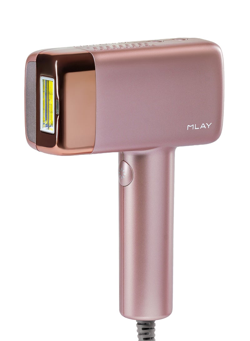 MLAY T14 Pro Rose Gold With Smart AI Skin Sensor | ICE Cooling Touch | Replaceable Lamp Heads | FDA, ISO & NILES Certified | 24-Month Warranty | Ultra-Fast & Painless - Image 2