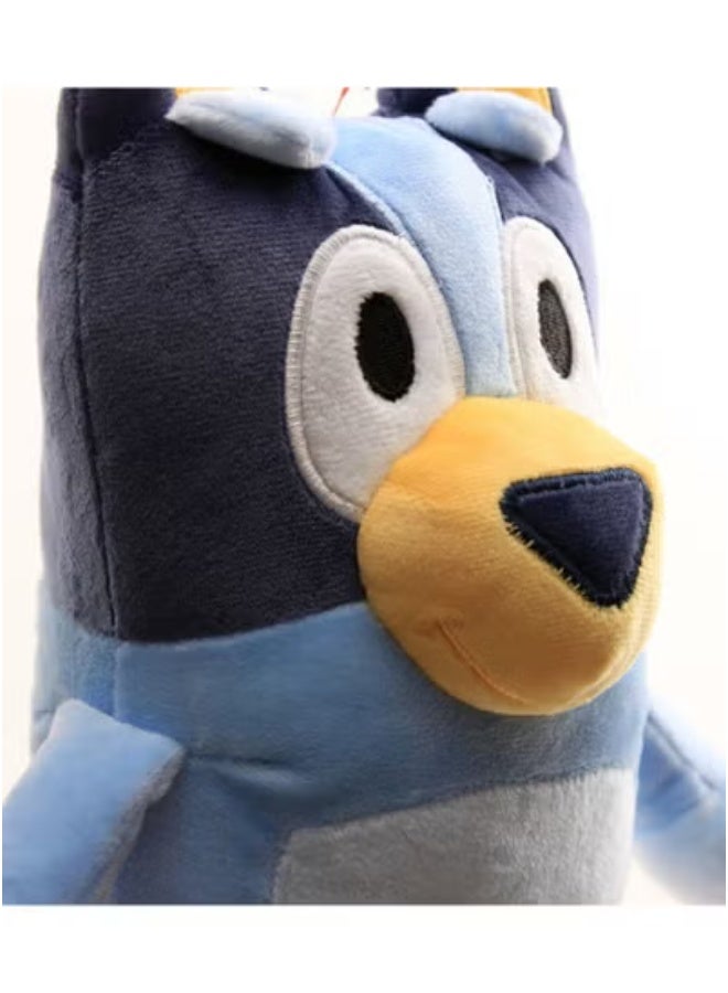 28cm Soft Plush Blue Dog Toy, Cuddly Nap Play Companion for Kids  - Image 2