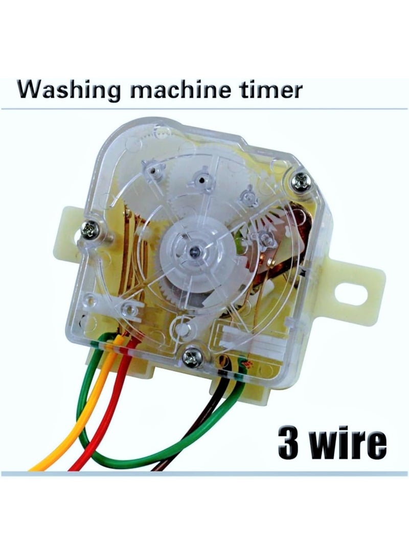 Wash Timer 15 Minutes 3 Wire Washing Machine wash Timer Compatible for Whirlpool Washing Machine - Image 3