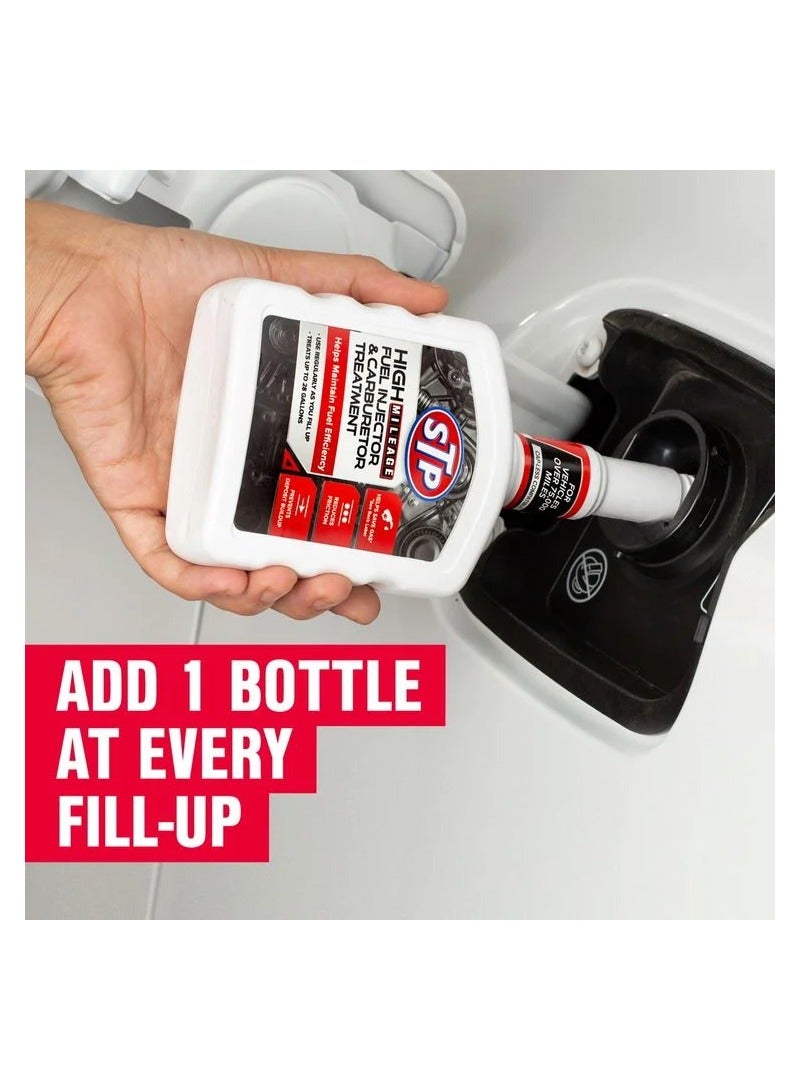 STP Car Mileage Fuel Injector Carburetor Treatment 354ml STP - Image 5