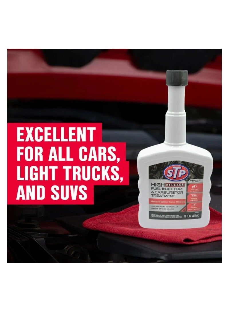 STP Car Mileage Fuel Injector Carburetor Treatment 354ml STP - Image 4