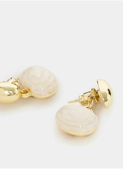 Styli Smooth Stone Earrings  - Image 4