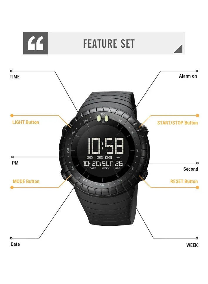 SKMEI SKMEI 1992 Multifunctional Sports Watch - Image 3
