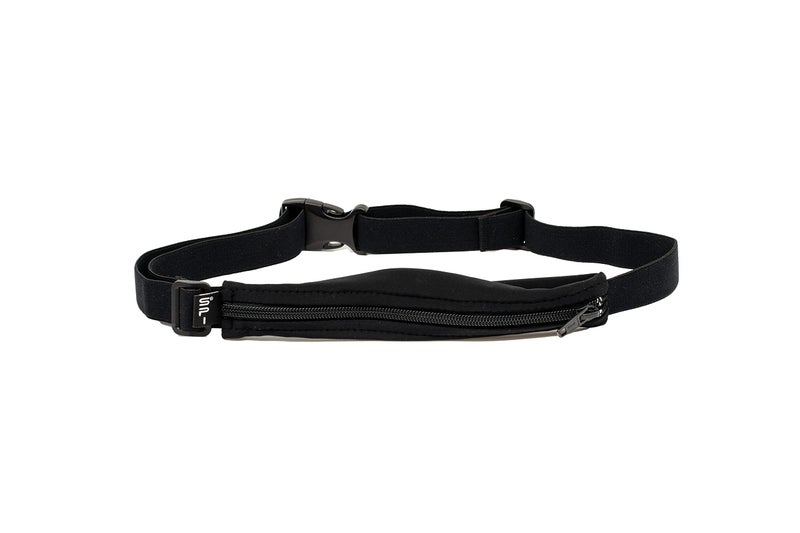 SPIbelt Running Belt for Women Men, Phone Holder for Running, Running Fanny Pack, Holder for Phone, Running Waist Pack, Adjustable Waist, [Fits All Phones]. No Logo Band, Black with Black Zipper - Image 2