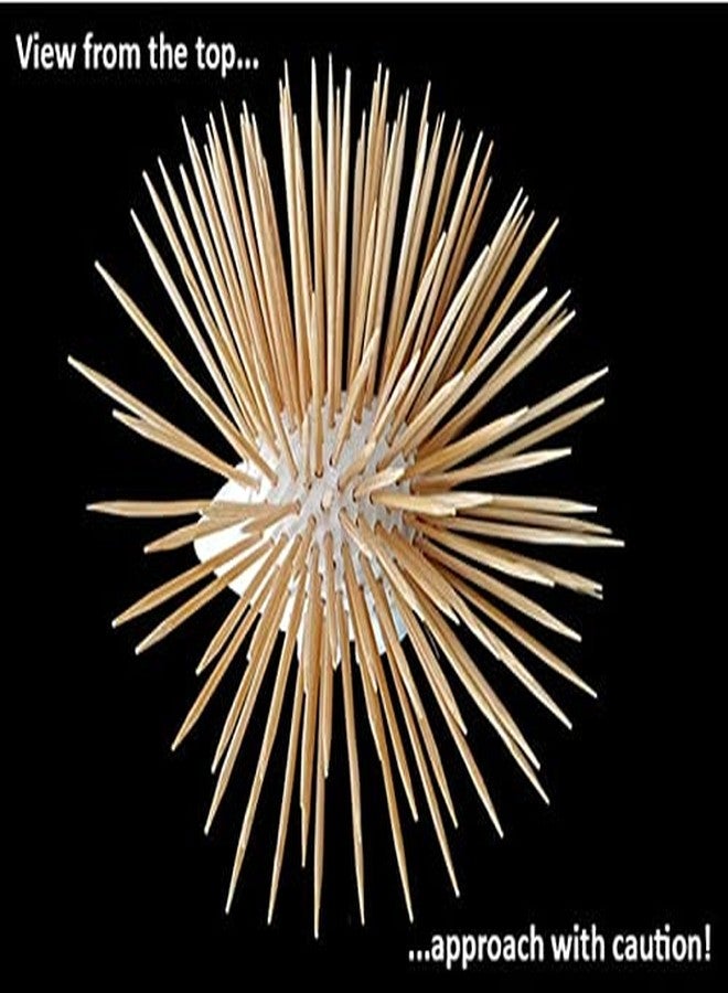 Znet3D Porcupine Toothpick Holder & Dispenser - Porcupick - 150 toothpicks (White) - Image 5
