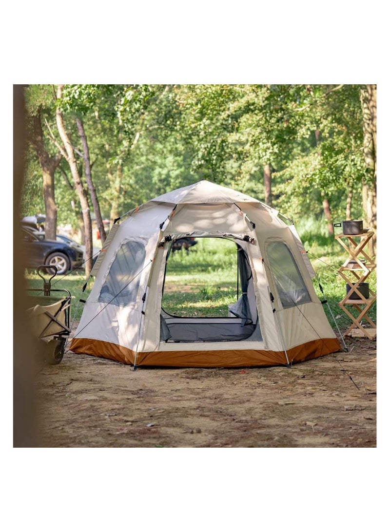 Outdoor Camping Picnic Automatic Quick Open Waterproof Tent | Family Instant Setup Sunshine-Proof Garden Tent - Image 2