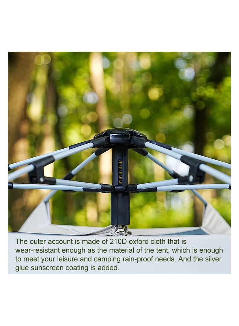 Outdoor Camping Picnic Automatic Quick Open Waterproof Tent | Family Instant Setup Sunshine-Proof Garden Tent - Image 3