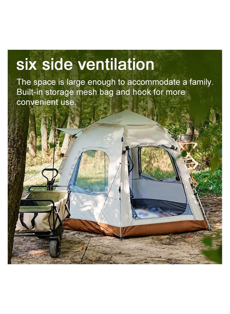 Outdoor Camping Picnic Automatic Quick Open Waterproof Tent | Family Instant Setup Sunshine-Proof Garden Tent - Image 5
